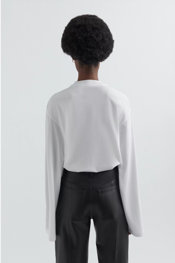 Local Long Sleeve T-shirt Axel Arigato White