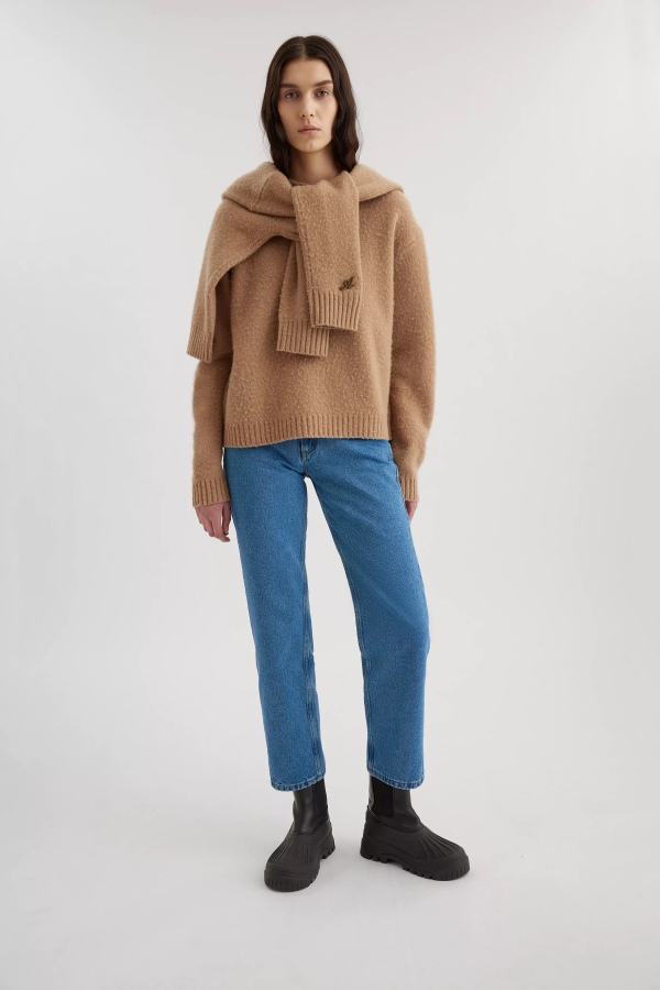 Beyond Sweater Axel Arigato Camel Beige