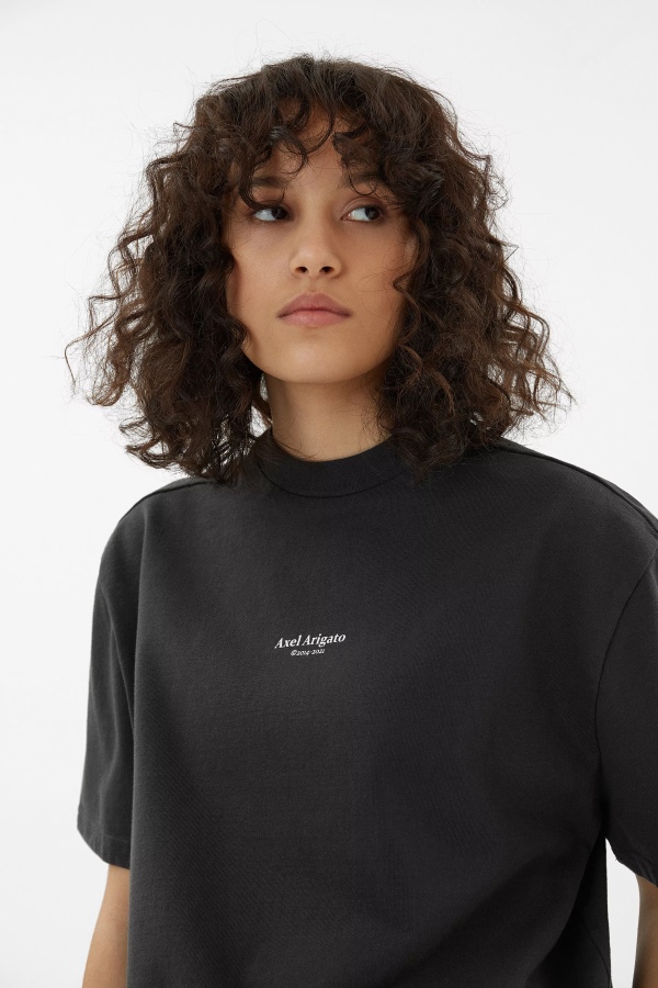 Axel Arigato Focus T-shirt Faded Black