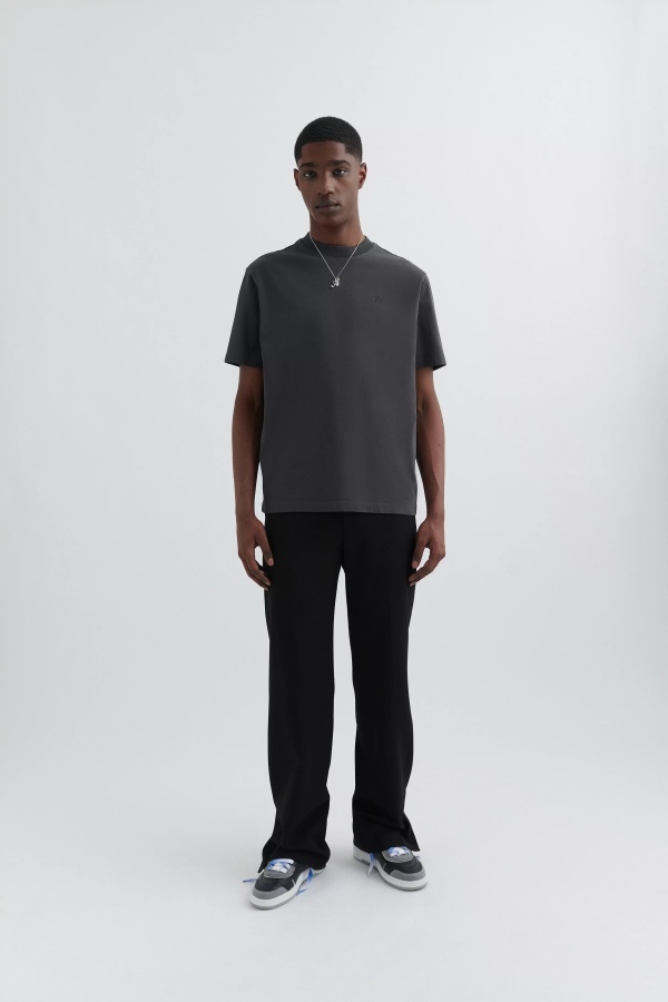 Signature T-shirt Axel Arigato Faded Black