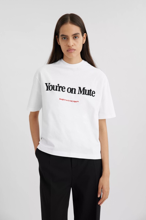 Mute T-shirt White Axel Arigato