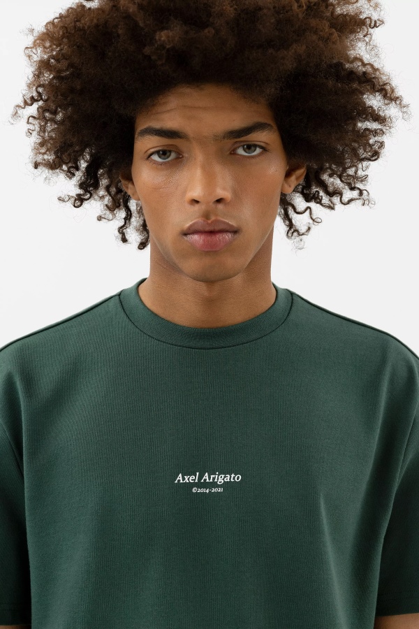 Focus Logo T-shirt Green Axel Arigato
