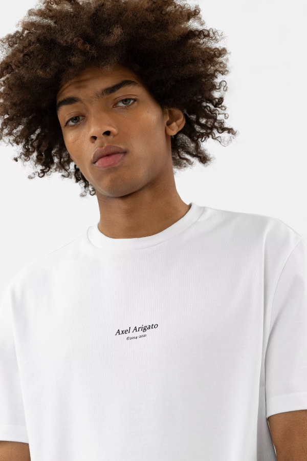 Axel Arigato White Focus Logo T-shirt