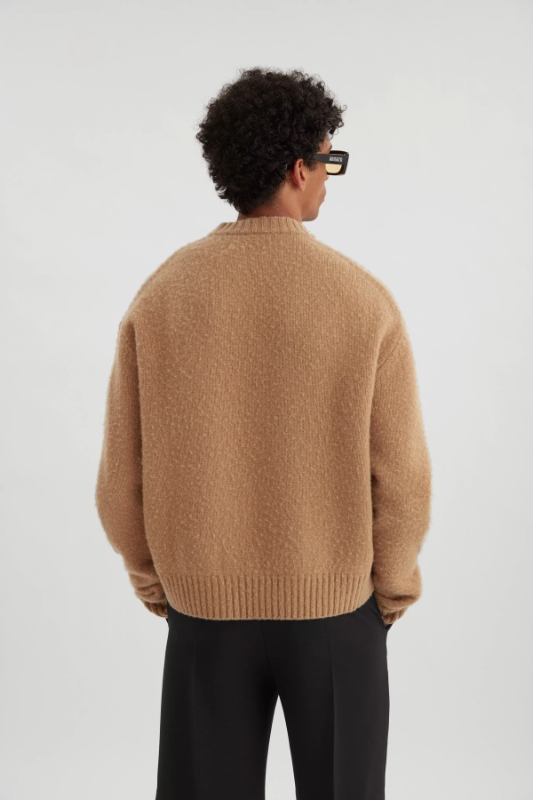 Axel Arigato Camel Beige Beyond Sweater