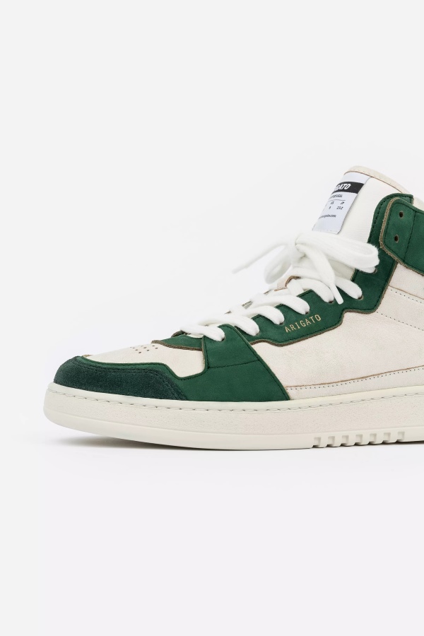 Axel Arigato Dice Hi Sneaker White Kale Green