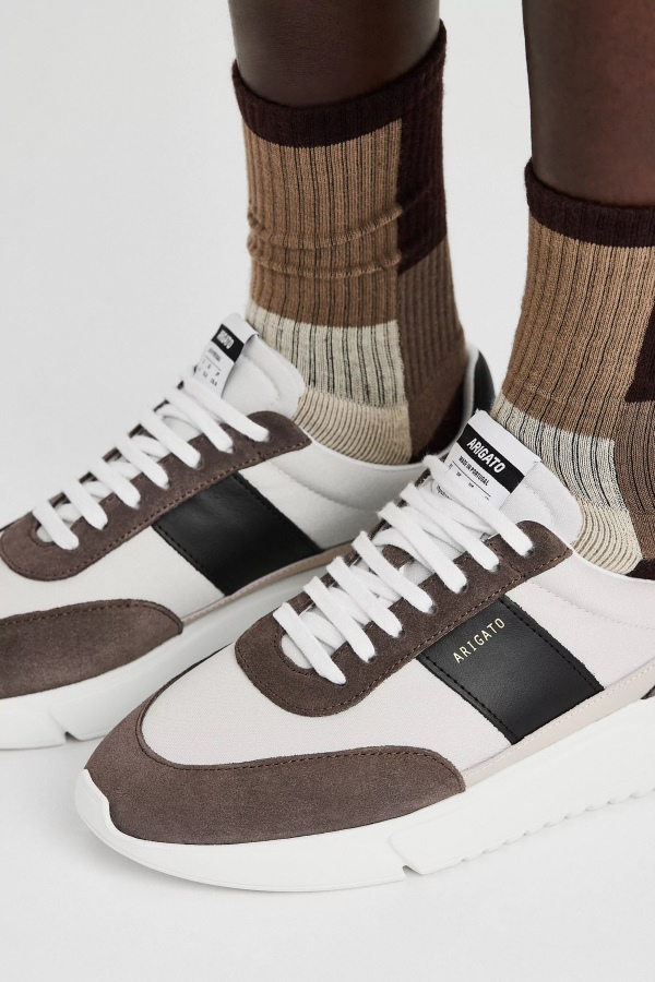 Axel Arigato White Beige Brown Genesis Vintage Runner