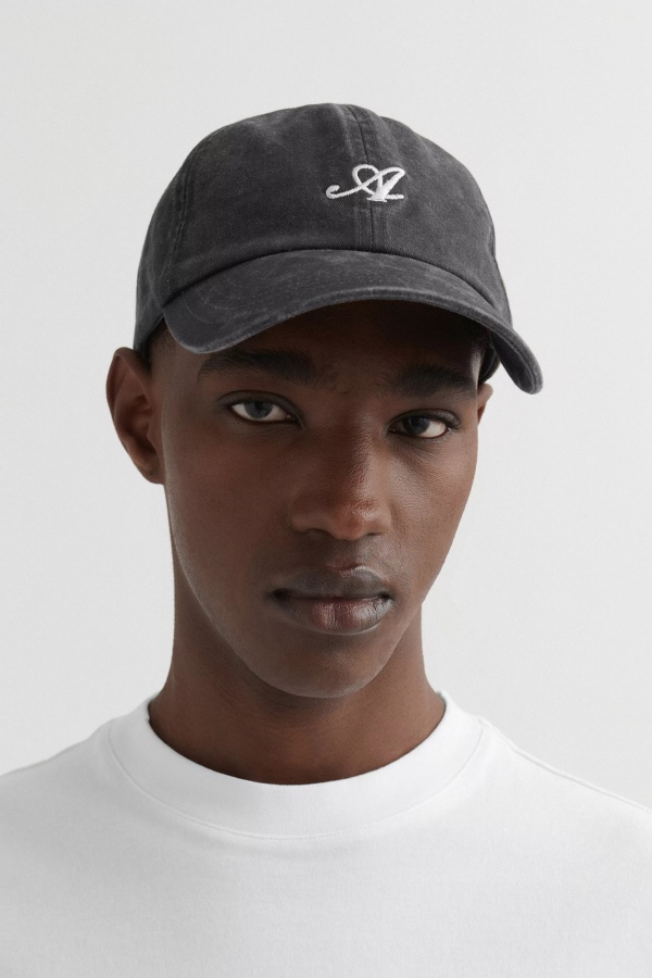 Axel Arigato Washed Signature Cap Washed Black