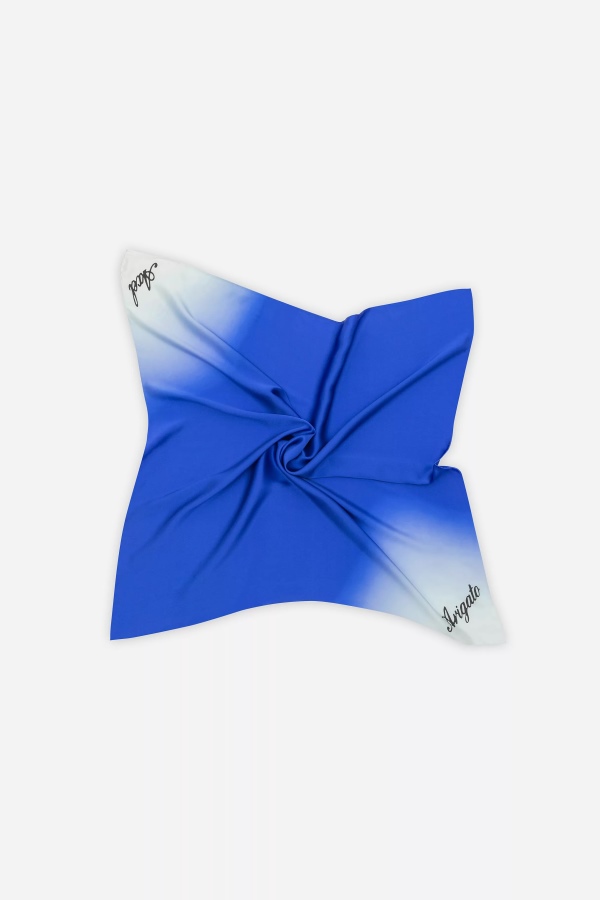 Axel Arigato Prism Silk Scarf Limoges White