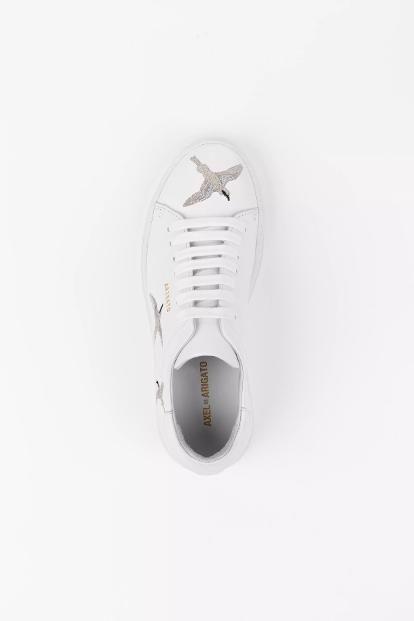 Clean 90 Bee Birds White Silver Axel Arigato