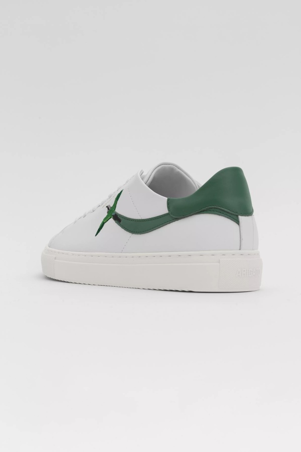 Clean 90 Stripe Bee Bird White Kale Green Axel Arigato