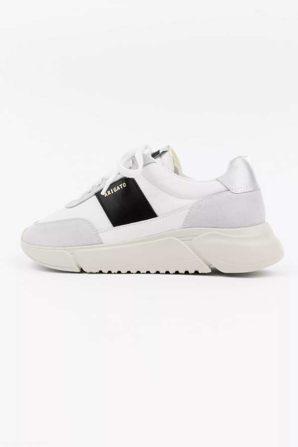 Axel Arigato Genesis Vintage Runner White Black Silver