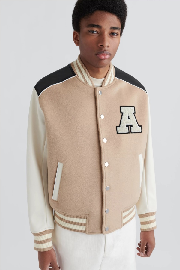 Ivy Varsity Jacket Black Axel Arigato