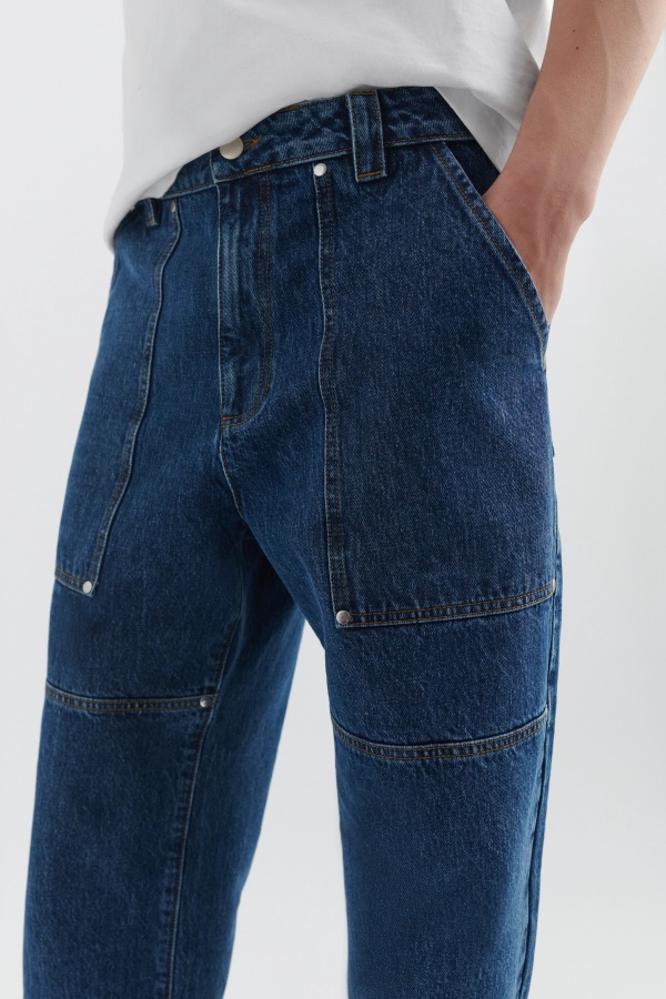 Axel Arigato Dark Blue Trace Jeans