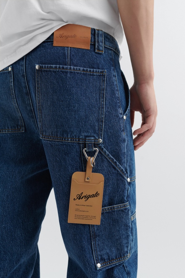 Axel Arigato Dark Blue Trace Jeans