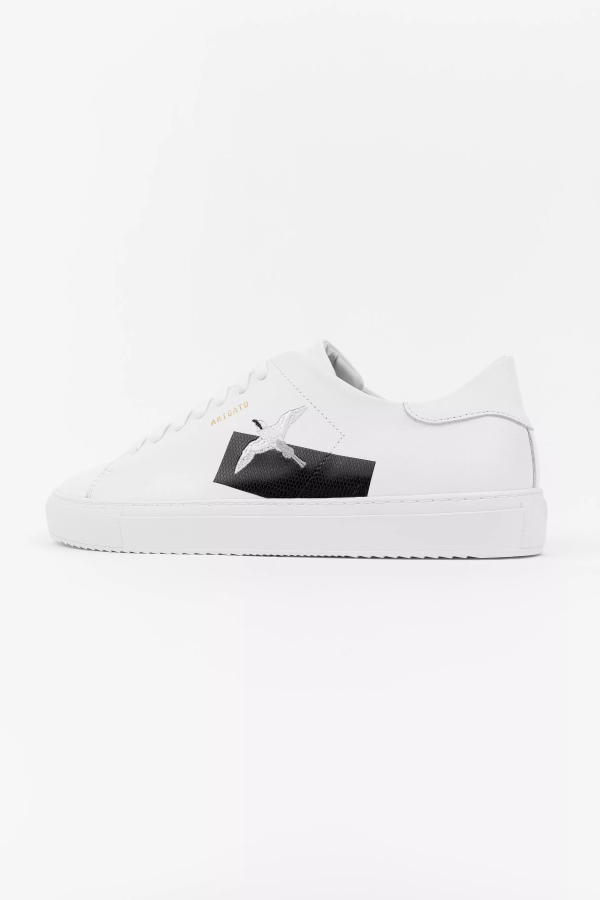 Axel Arigato White Black Clean 90 Tape Bird
