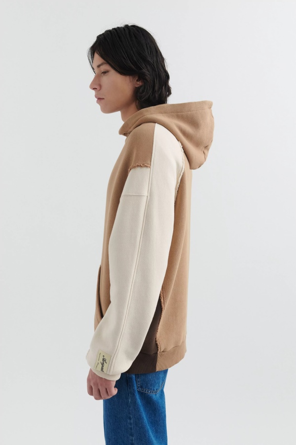 Fragment Hoodie Pale Beige Axel Arigato