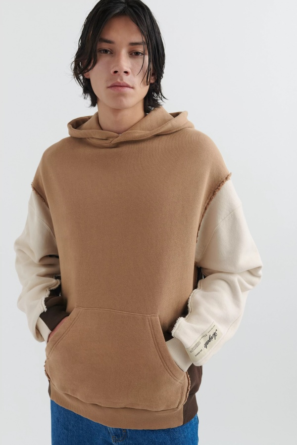 Fragment Hoodie Pale Beige Axel Arigato