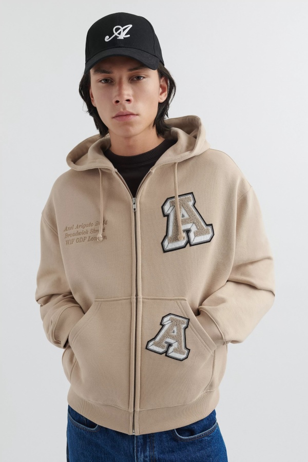 Axel Arigato Light Taupe Illusion hoodie