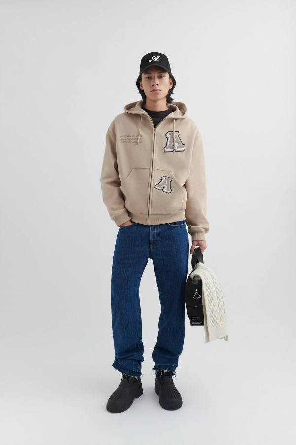 Axel Arigato Light Taupe Illusion hoodie
