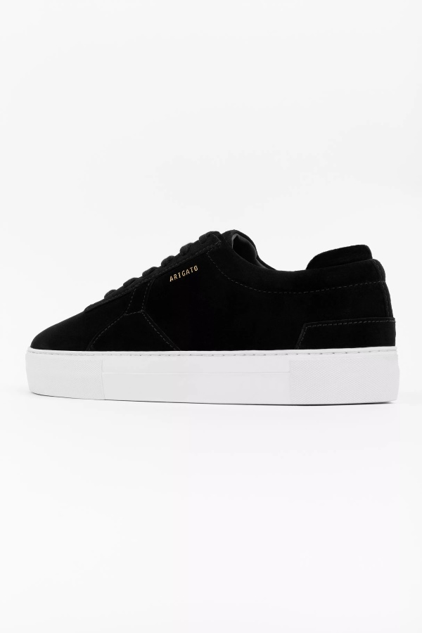 Axel Arigato Black Platform Suede