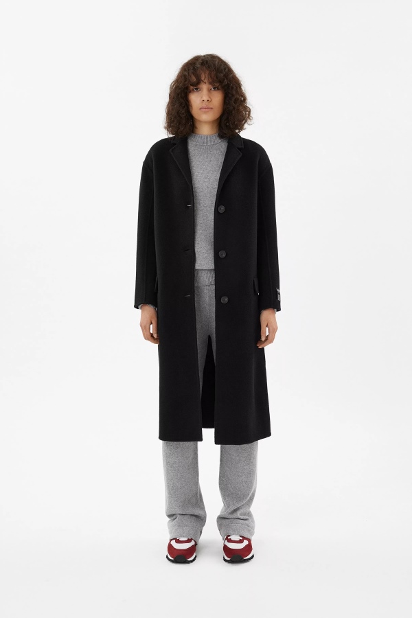 Medea Wool Coat Black Axel Arigato