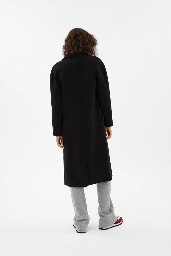Medea Wool Coat Black Axel Arigato
