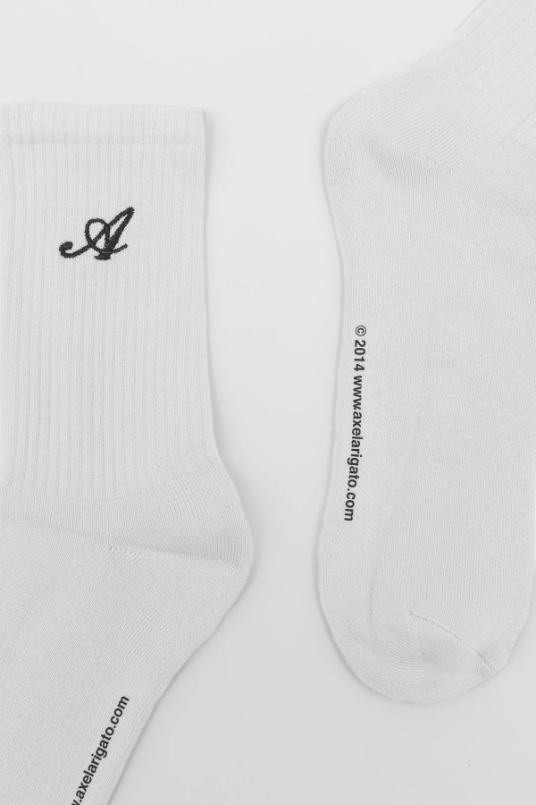 Axel Arigato Signature Socks White
