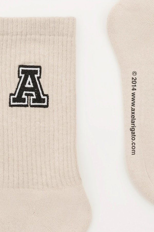 Homeschool Tube Socks Beige Axel Arigato