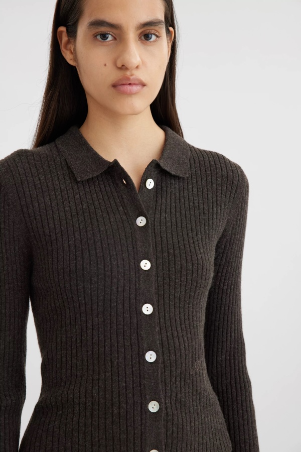 Axel Arigato Signature Cardigan Brown