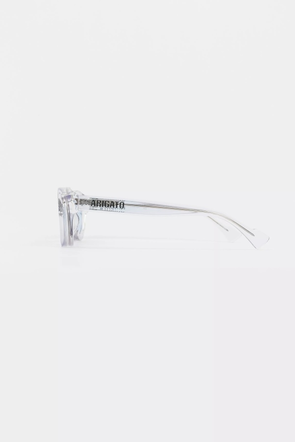 Echo Sunglasses Clear Crystal Blue Axel Arigato