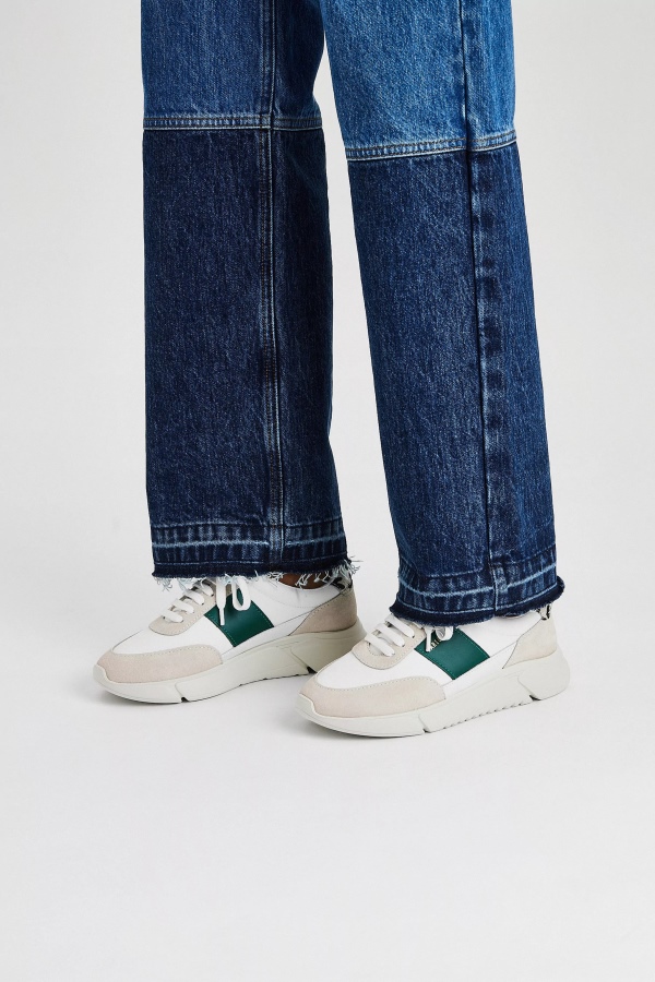 Genesis Vintage Runner Axel Arigato White Kale Green