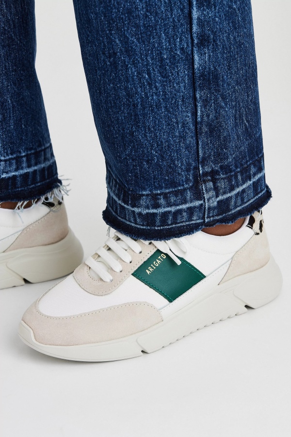 Genesis Vintage Runner Axel Arigato White Kale Green