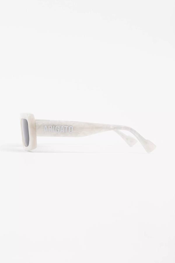 Arena Rectangular Sunglasses Axel Arigato White