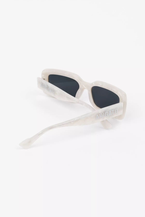 Arena Rectangular Sunglasses Axel Arigato White