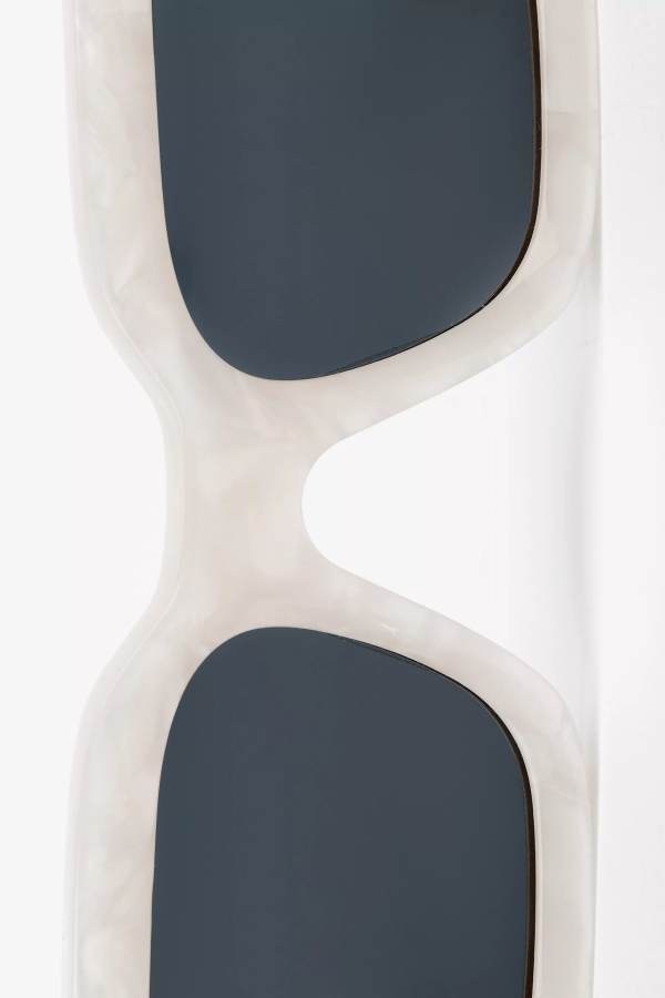 Arena Rectangular Sunglasses Axel Arigato White