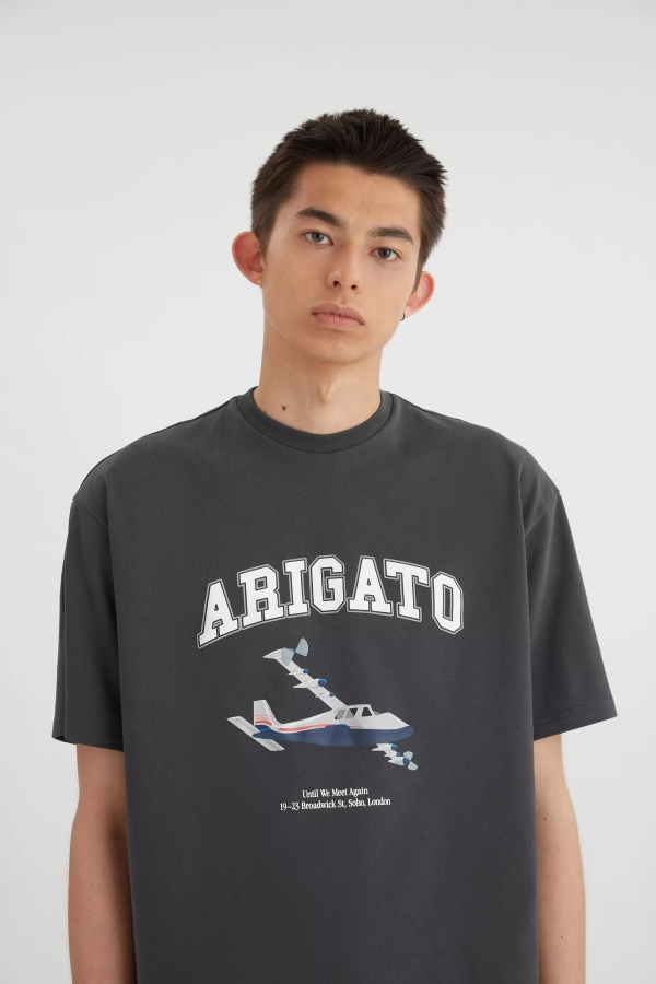 Axel Arigato Faded Black Voyage T-Shirt