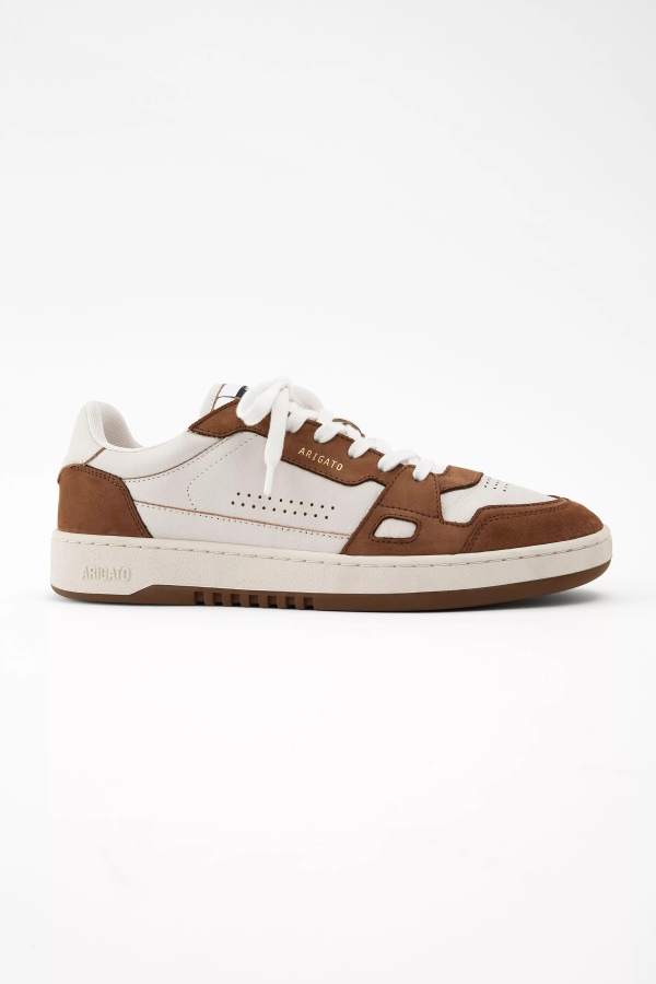 Dice Lo Sneaker White Brown Axel Arigato