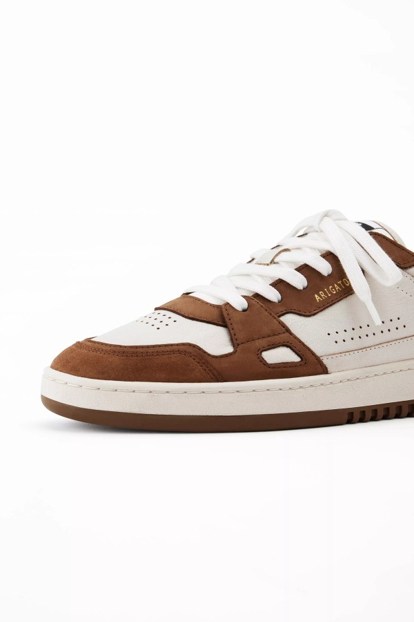 Dice Lo Sneaker White Brown Axel Arigato