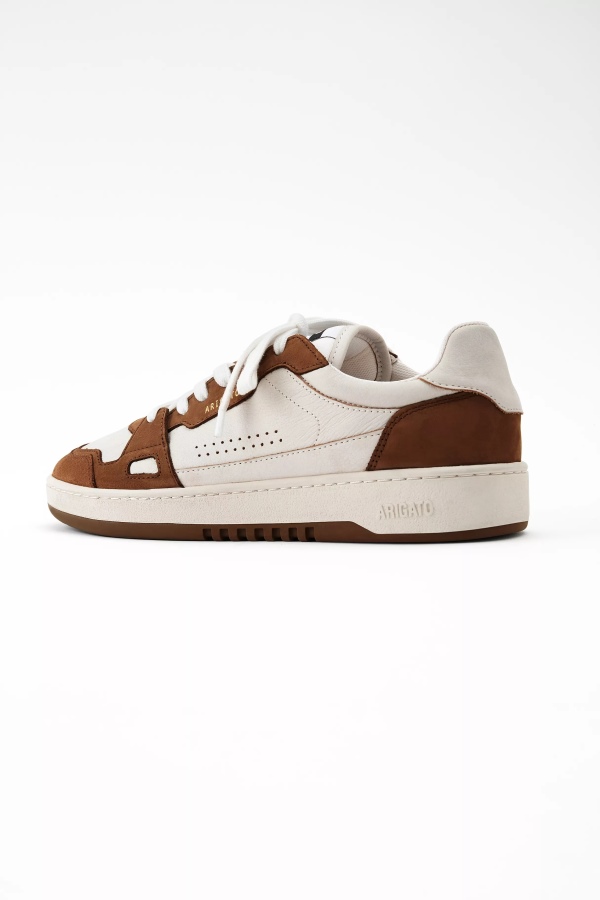 Dice Lo Sneaker White Brown Axel Arigato
