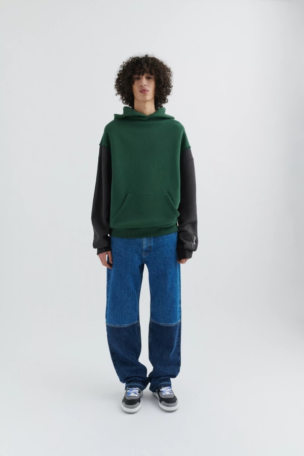 Axel Arigato Fragment Hoodie Dark Green