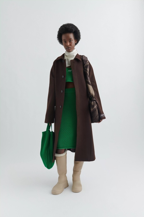 Grid Tank Top Axel Arigato Jolly Green