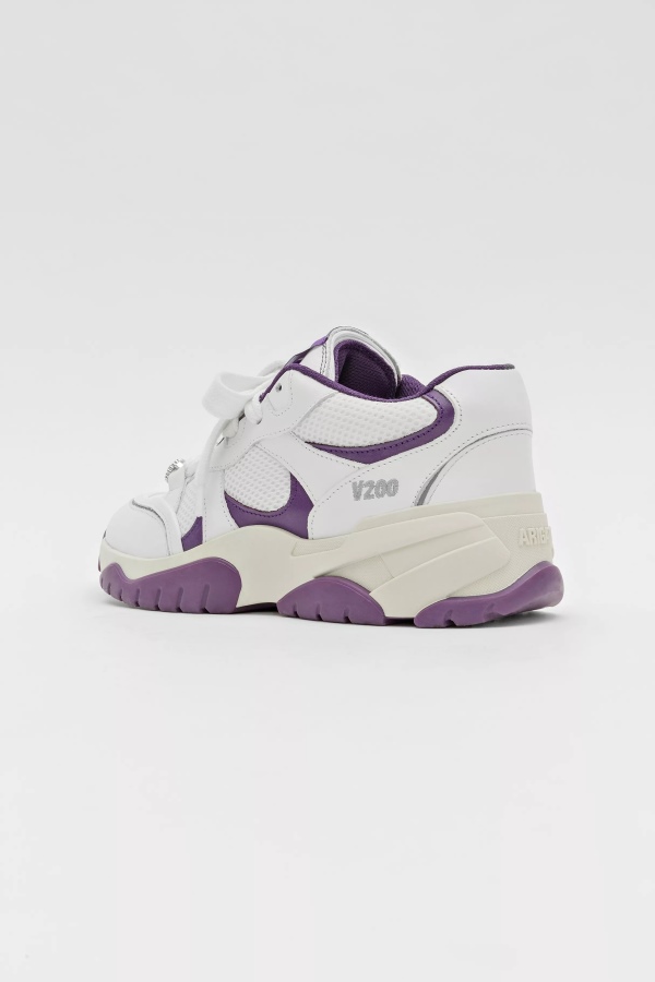 Axel Arigato White Purple Catfish Lo