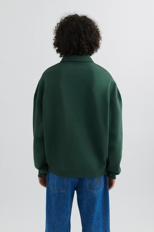 Signature Polo Sweatshirt Axel Arigato Dark Green