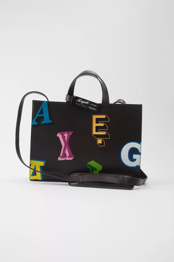 Arigato Monogram City Bag Axel Arigato Dark Brown