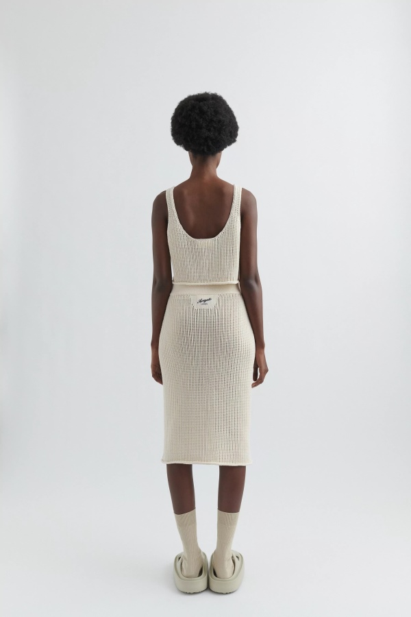 Axel Arigato Off White Grid Tank Top