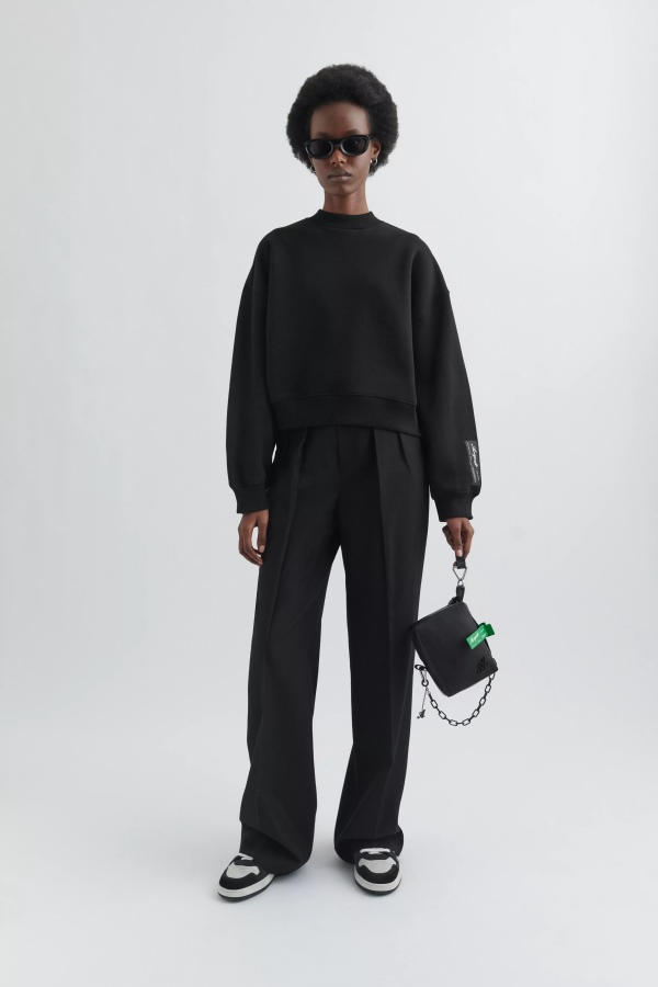 Axel Arigato Solid Sweatshirt Black