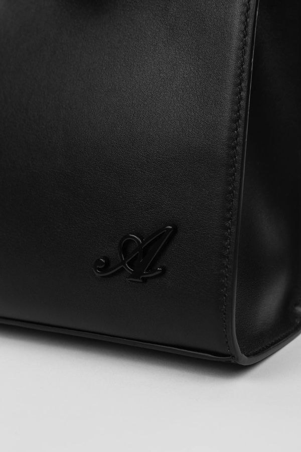 Axel Arigato Black Trait Leather Bag