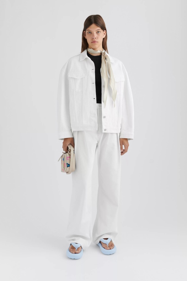 Rory Denim Jacket Axel Arigato White