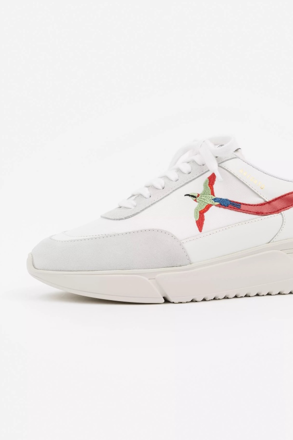 Axel Arigato Genesis Stripe Bee Bird White Red