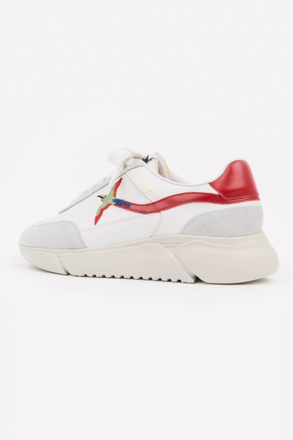 Axel Arigato Genesis Stripe Bee Bird White Red